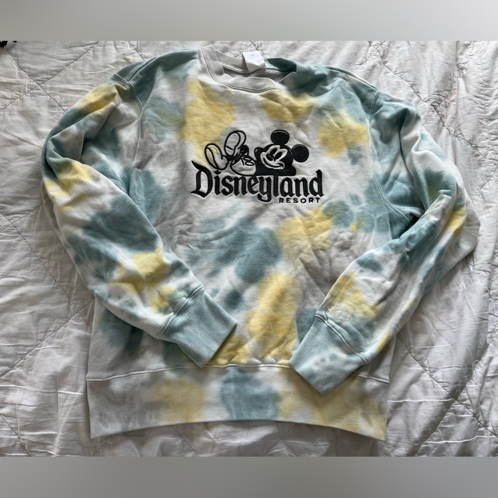 Disneyland Resort Tie Dye Mickey Sweatshirt